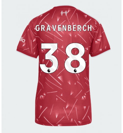 Liverpool Ryan Gravenberch #38 Kotipaita Naisten 2026-27 Lyhythihainen Liverpool Ryan Gravenberch #38 Kotipaita Naisten 2026-27 Lyhythihainen